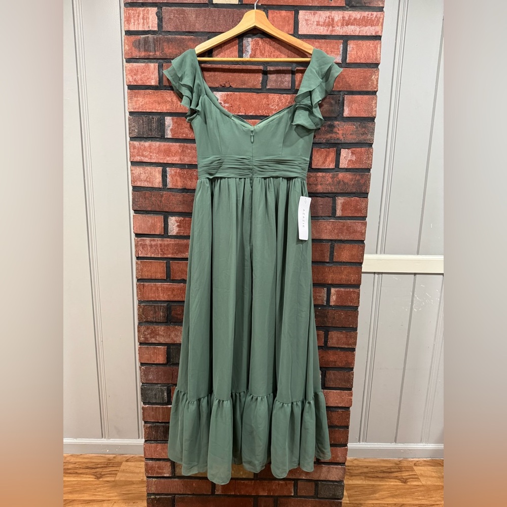 Azazie Anaya
Eucalyptus A-Line Sweetheart Neckline Chiffon - Picture 6 of 15